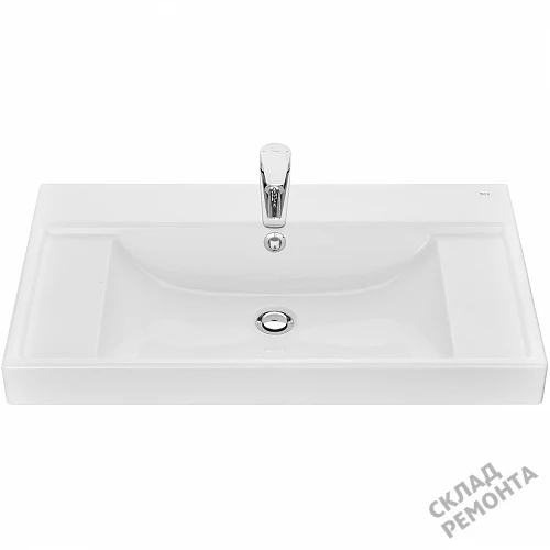 Фото Раковина на тумбу Roca One ZRU9307562, 80 см купить в Прокопьевске: цена, описание, фото. Интернет-магазин 4