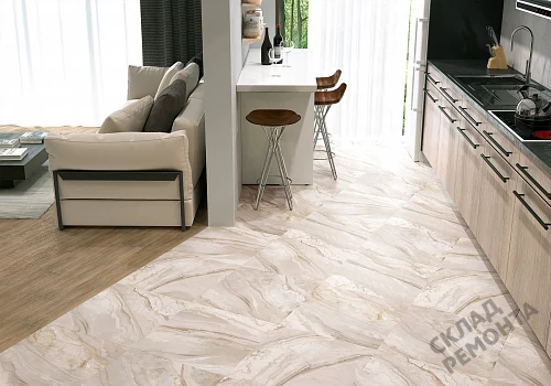 Фото Керамогранит лаппатированный Alma Ceramica Мэджик GFU04MGC47L серый 600*600*9 – купить в Прокопьевске: цена, описание, фото. Интернет-магазин 2