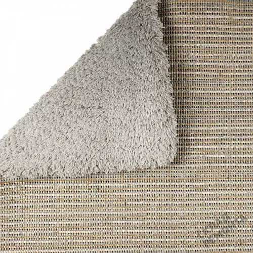 Фото Ковролин OZ Kaplan Gold Shaggy 01800A l. grey серый – купить в Прокопьевске: цена, описание, фото. Интернет-магазин 4
