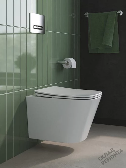 Фото Унитаз подвесной BelBagno Due 2.0 BB7107CHR/SC безободковый купить в Прокопьевске: цена, описание, фото. Интернет-магазин 1