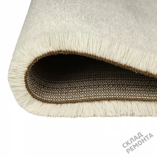 Фото Ковролин OZ Kaplan Gold Shaggy 01800A white белый – купить в Прокопьевске: цена, описание, фото. Интернет-магазин 3