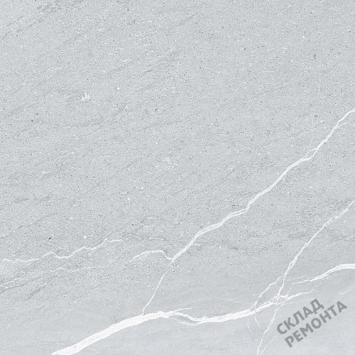 Фото Керамогранит матовый Steppe Ceramics Parma Grey светло-серый 600*600*9,5 – купить в Прокопьевске: цена, описание, фото. Интернет-магазин 1