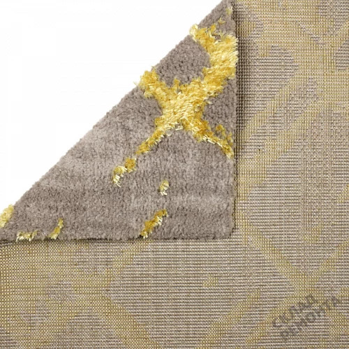 Фото Ковролин Kaplanser Faber 8449 53 Grey/Gold серый – купить в Прокопьевске: цена, описание, фото. Интернет-магазин 4