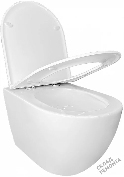 Фото Унитаз подвесной Calypso CS3196UQ-OK ультратихий смыв купить в Прокопьевске: цена, описание, фото. Интернет-магазин 3