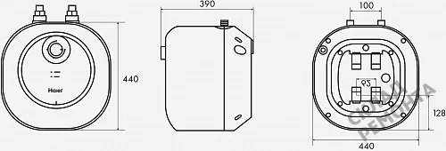 Фото Водонагреватель накопительный Haier ES30V-MQ2, 30 л – купить в Прокопьевске: цена, описание, фото. Интернет-магазин 6