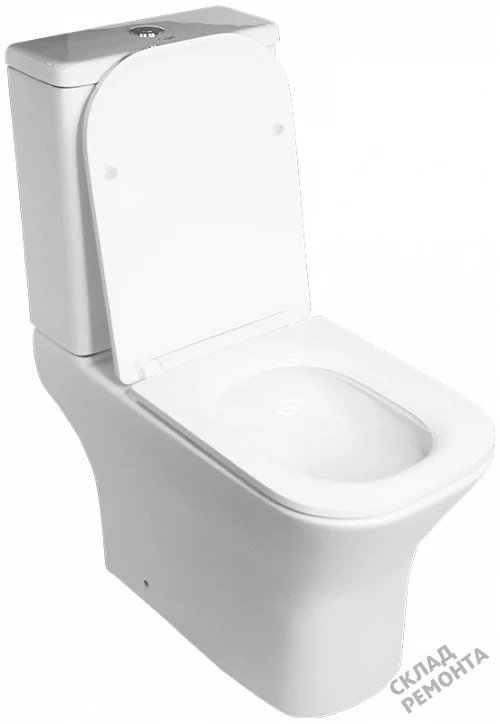 Фото Унитаз компакт напольный Calypso CS4852UQ-OK безободковый купить в Прокопьевске: цена, описание, фото. Интернет-магазин 3