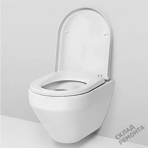 Фото Унитаз подвесной Am.Pm Spirit V2.0 C701700WH безободковый купить в Прокопьевске: цена, описание, фото. Интернет-магазин 2