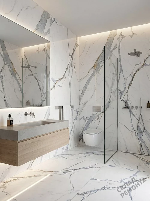 Фото Керамогранит матовый Diamond Ceramics 66D15 белый 600*1200*9,8 – купить в Прокопьевске: цена, описание, фото. Интернет-магазин 1